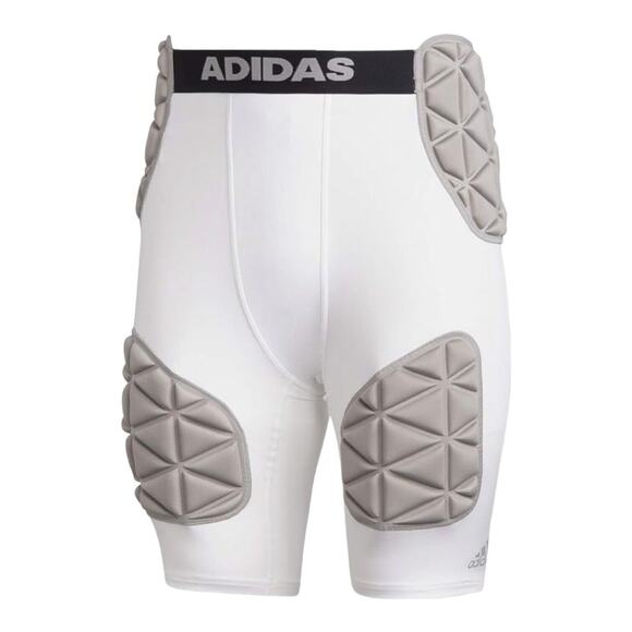 Adidas Mens 4XL Smash Pad G F17479 White Team Mid Gray Protective Gear Girdle - Picture 1 of 10